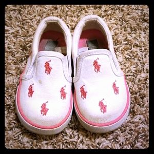 Polo RL toddler girl shoes